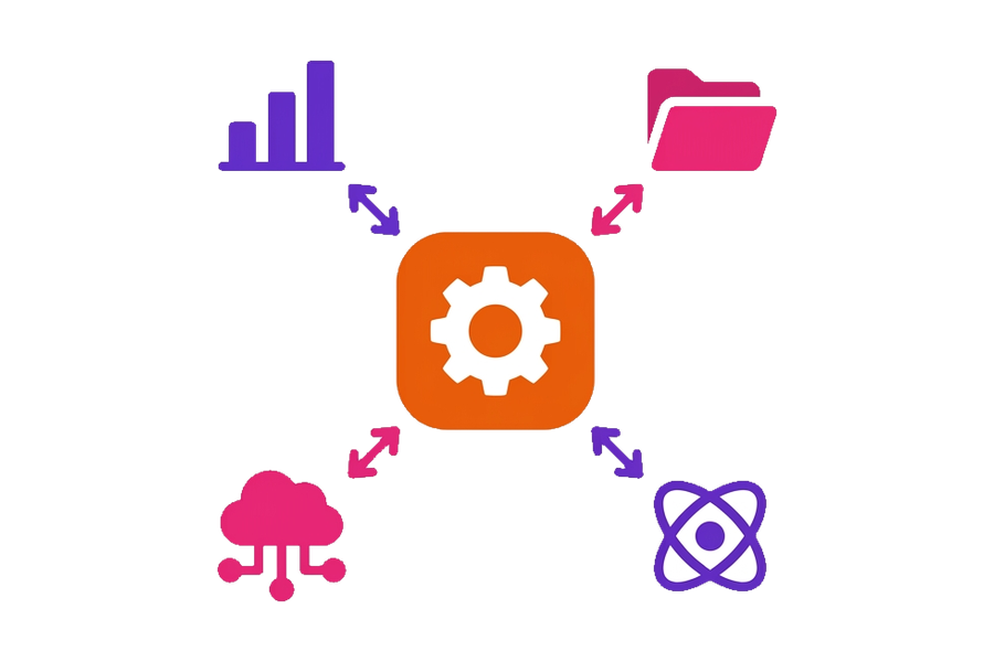 Agentic AI workflow orchestration icon