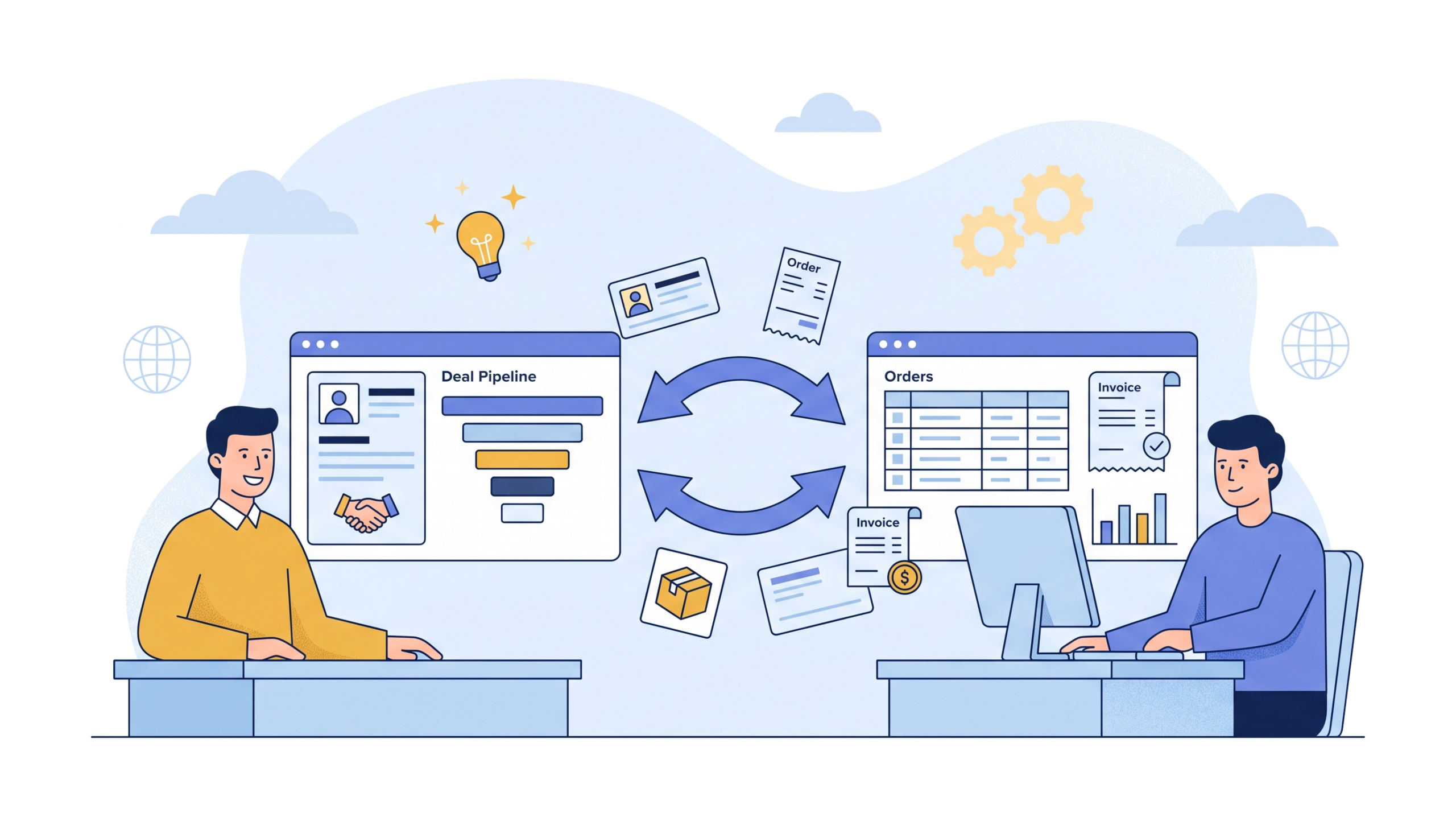 CRM and ERP Automation